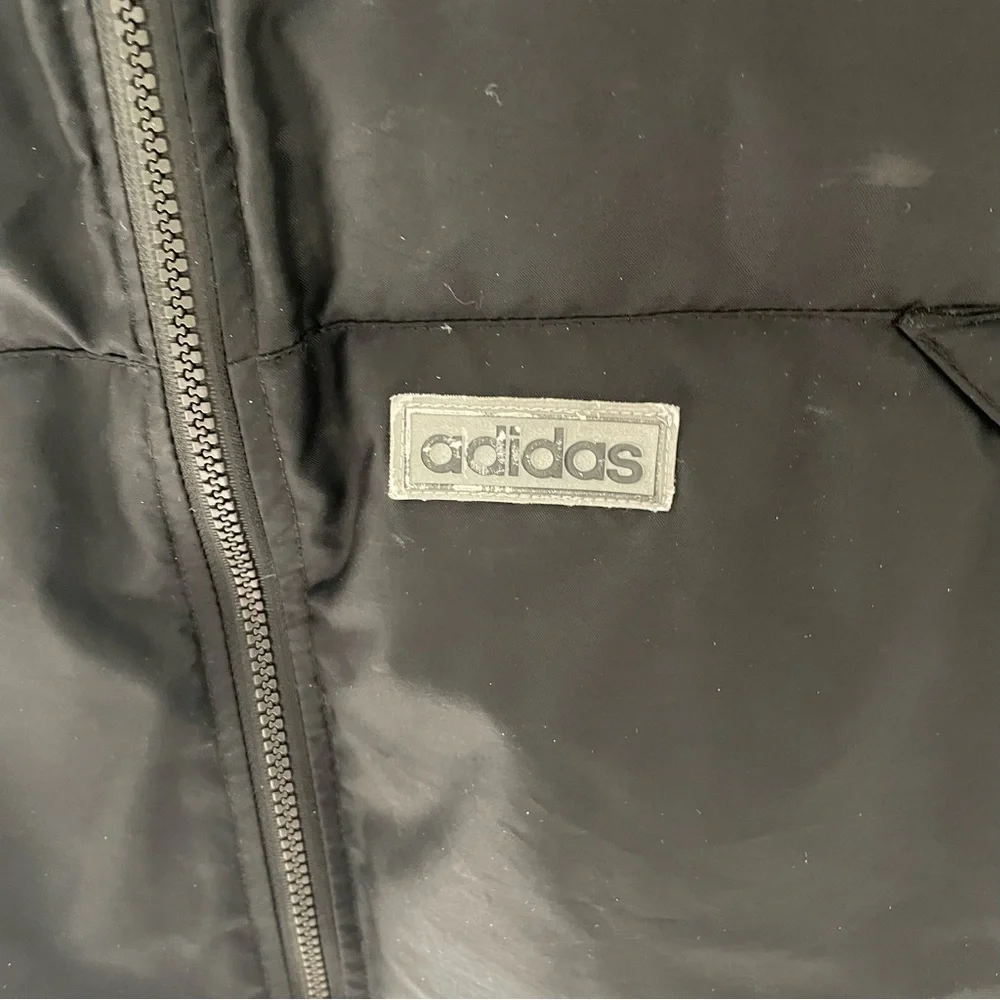 Adidas purple label down puffer vest size medium